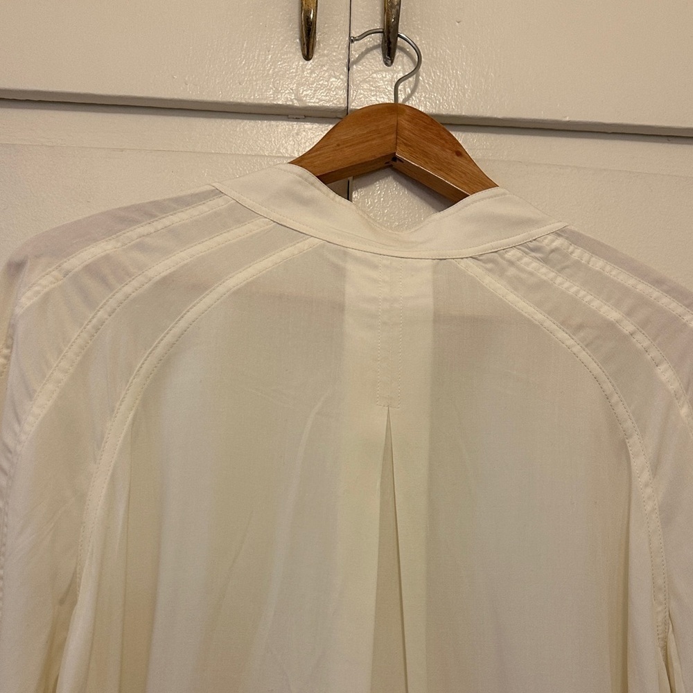 Zimmermann Cream Button-Up Blouse - Picture 15 of 15